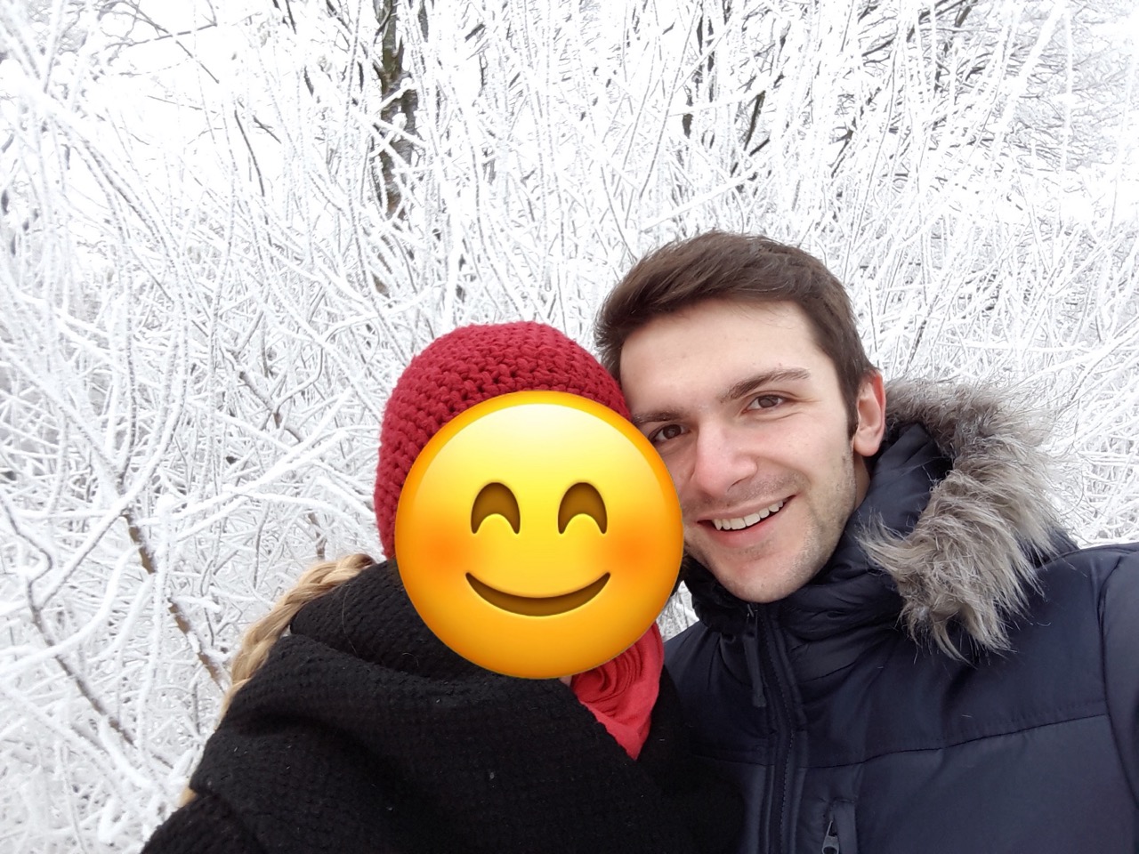 Alexander Fufaev with his second girlfriend