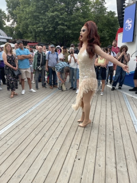 Drag Show auf dem Maschseefest