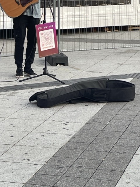 Straßenmusiker, Anthony in Hannover