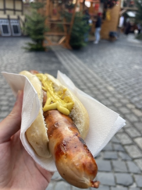 Als Veganer Bratwurst essen