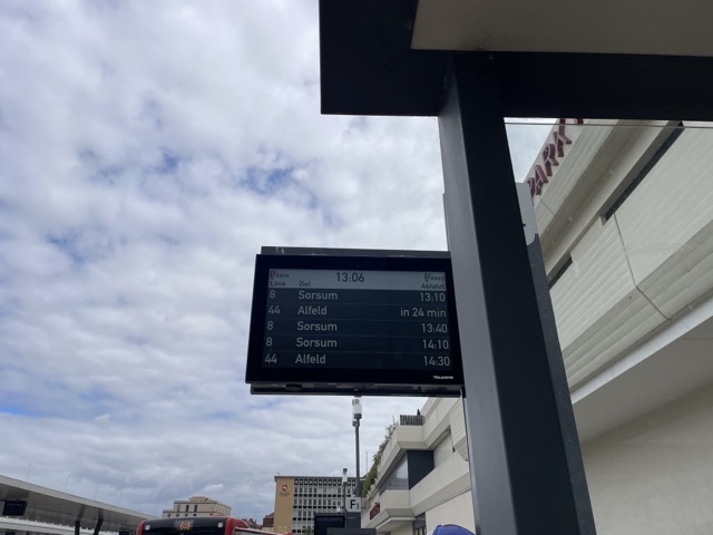 Bus Linie 44 - Alfeld