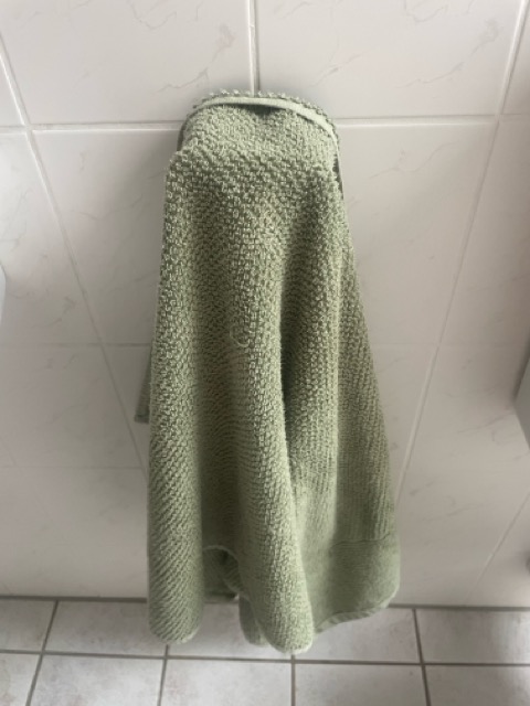 ein einziges handtuch