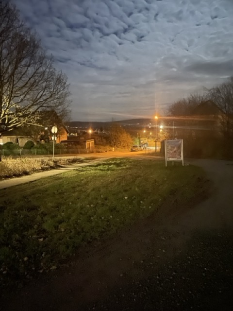 Ochtersum - Fasanenweg - bei Nacht in Hildesheim