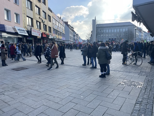 Gegen Nazis Demo in Hildesheim