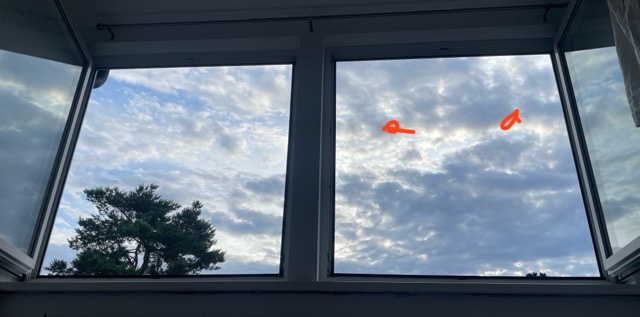 Gottes Augen im Hinmel