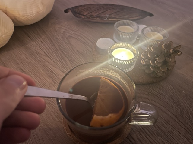 Kakao mit Orange
