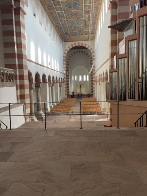 Michaeliskirche von Innen in Hildesheim