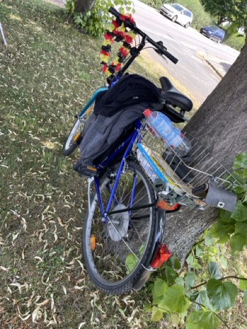 Unbekanntes Fahrrad in Borsum