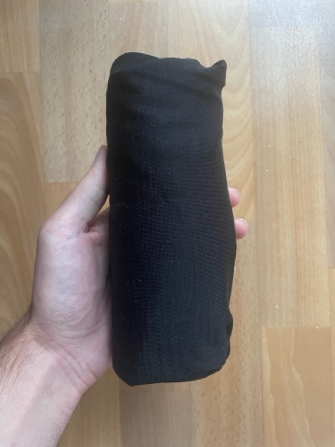 Folding a T-shirt and underpants using the US Army method