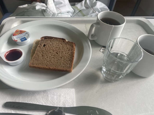 Veganes Frühstück in der Klinik